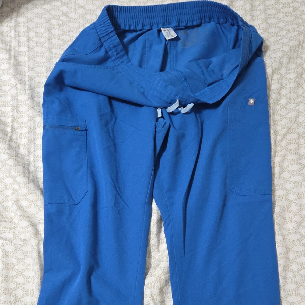 Blue Women's Scrub Pants